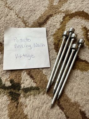 Vintage Potato Baking Nails - Set of 5